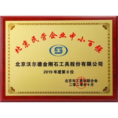 北京民营企业中小百强